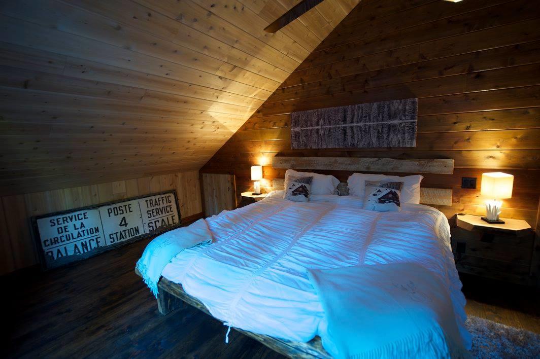 Les Bouleaux - Les Chalets Spa Canada Ла-Мальбе Экстерьер фото