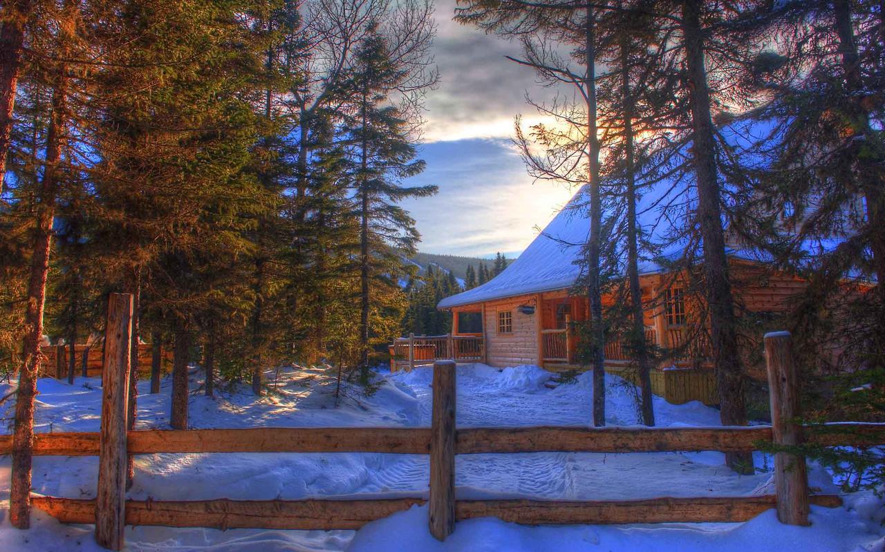 Les Bouleaux - Les Chalets Spa Canada Ла-Мальбе Экстерьер фото